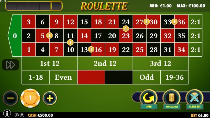 Play European Roulette Online For Money