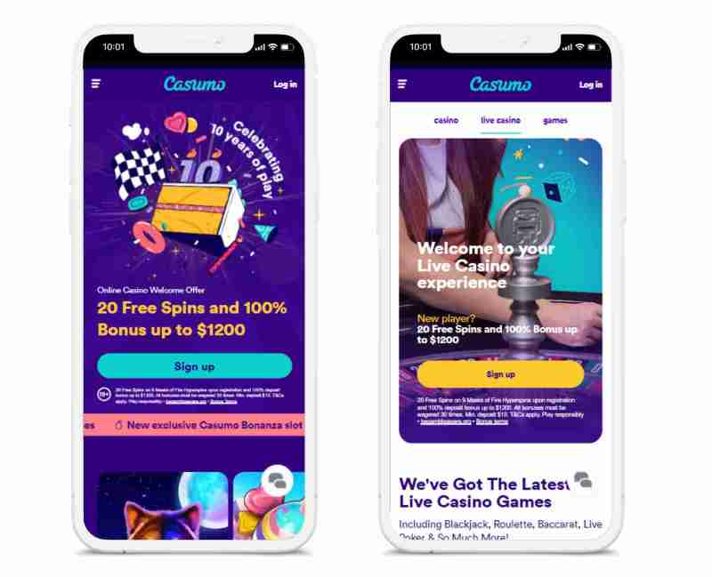 Play Mobile Casino Games